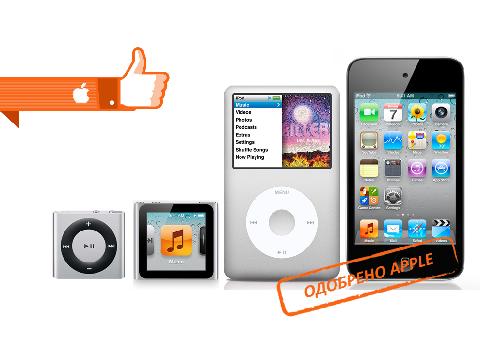 Ремонт Apple iPod в Зеленограде